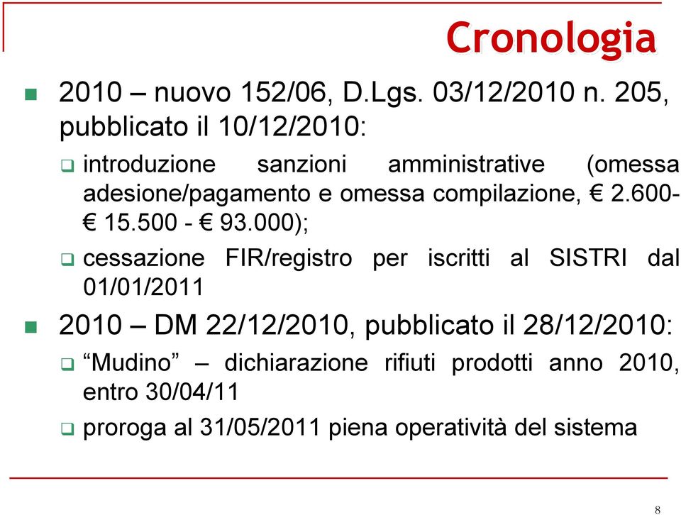 compilazione, 2.600-15.500-93.