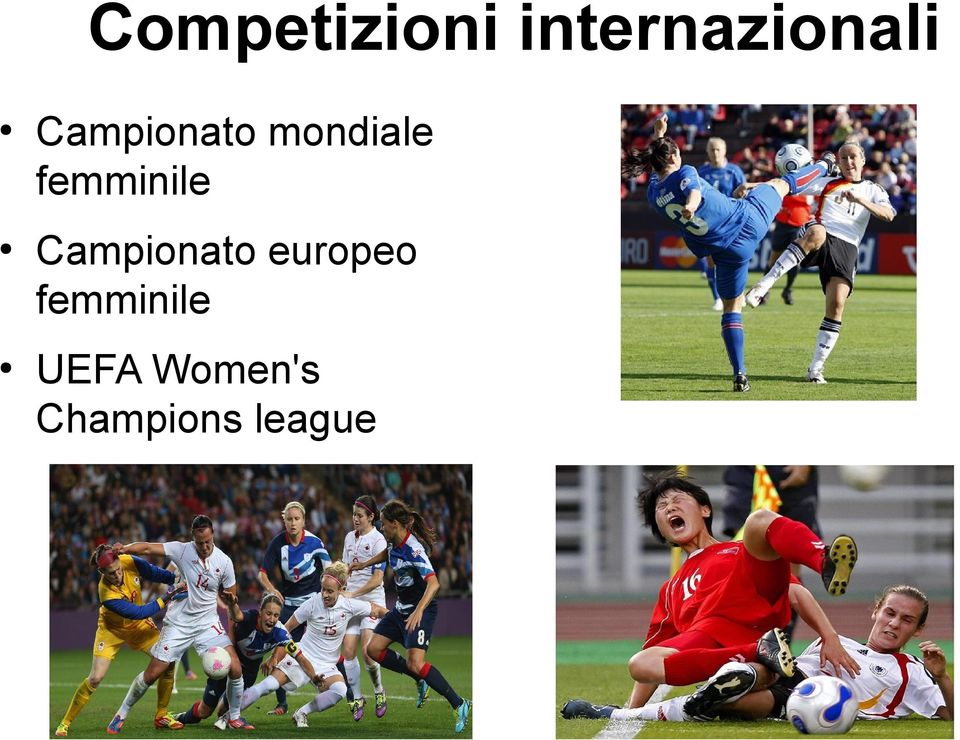 femminile Campionato europeo