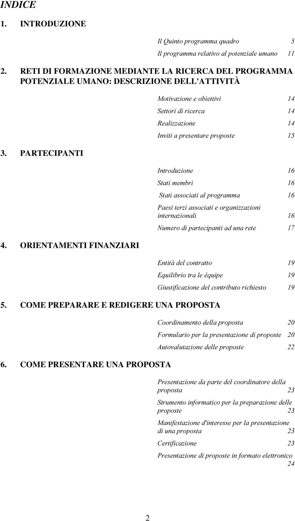 PARTECIPANTI,QWURGX]LRQH 6WDWLPHPEUL 6WDWLDVVRFLDWLDOSURJUDPPD 3DHVLWHU]LDVVRFLDWLHRUJDQL]]D]LRQL LQWHUQD]LRQDOL 1XPHURGLSDUWHFLSDQWLDGXQDUHWH 4.