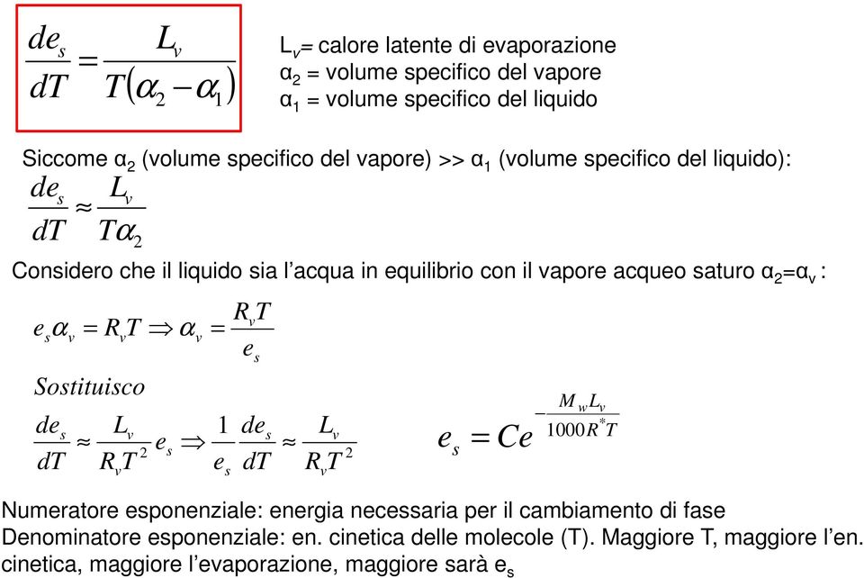 aturo α 2 =α : α = R T α = Sotituico d dt L R T 2 1 R T d dt L R T 2 C M wl 1000R Numrator ponnzial: nrgia ncaria pr il