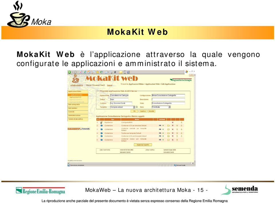 le applicazioni e amministrato il sistema.