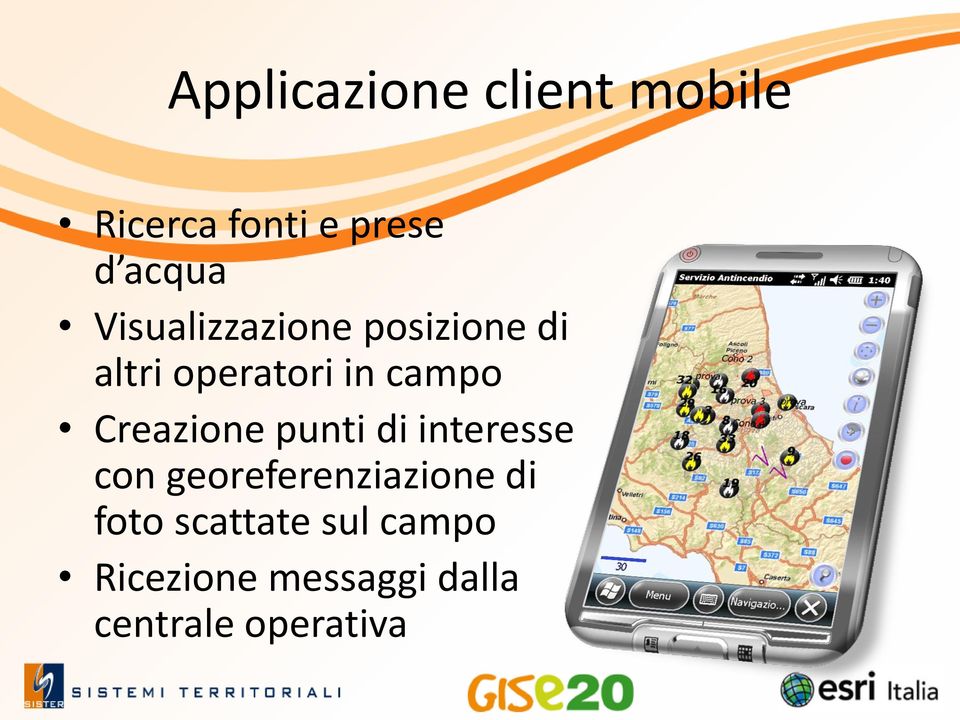 Creazione punti di interesse con georeferenziazione di