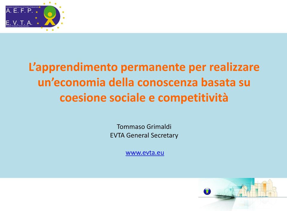 coesione sociale e competitività Tommaso