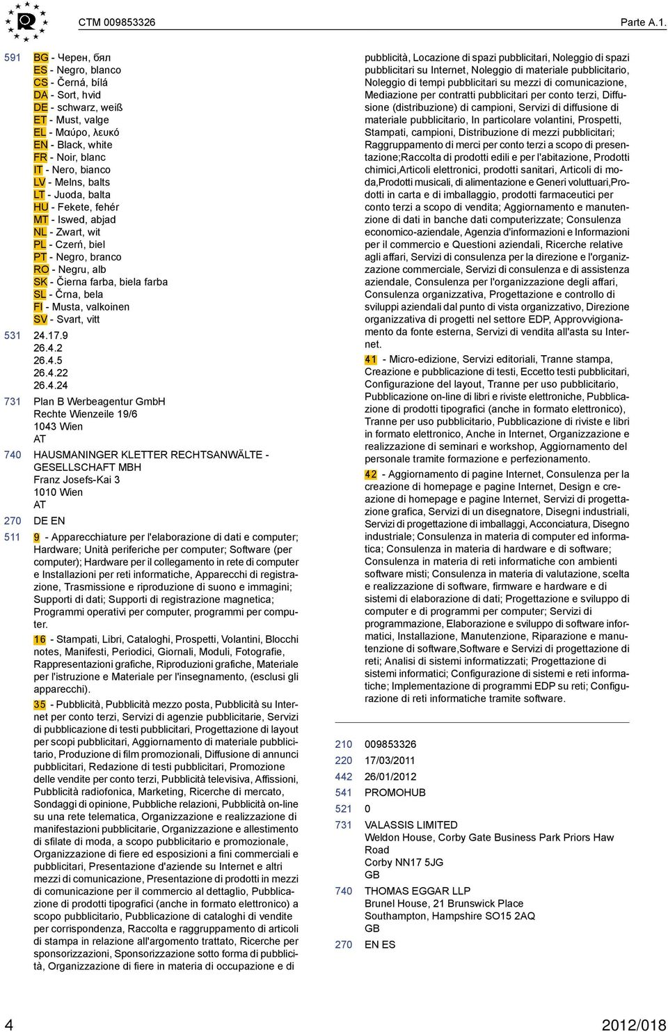 balts LT - Juoda, balta HU - Fekete, fehér MT - Iswed, abjad NL - Zwart, wit PL - Czerń, biel PT - Negro, branco RO - Negru, alb SK - Čierna farba, biela farba SL - Črna, bela FI - Musta, valkoinen