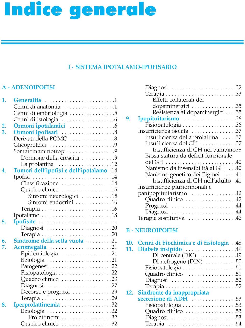 ................9 L ormone della crescita............9 La prolattina...................12 4. Tumori dell ipofisi e dell ipotalamo.14 Ipofisi............................14 Classificazione.