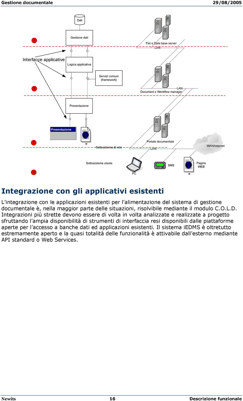 sistema di gestione documentale è, nella maggior parte delle situazioni, risolvibile mediante il modulo C.O.L.D.