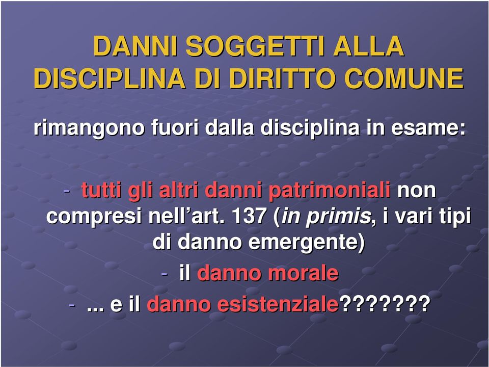 patrimoniali non compresi nell art.