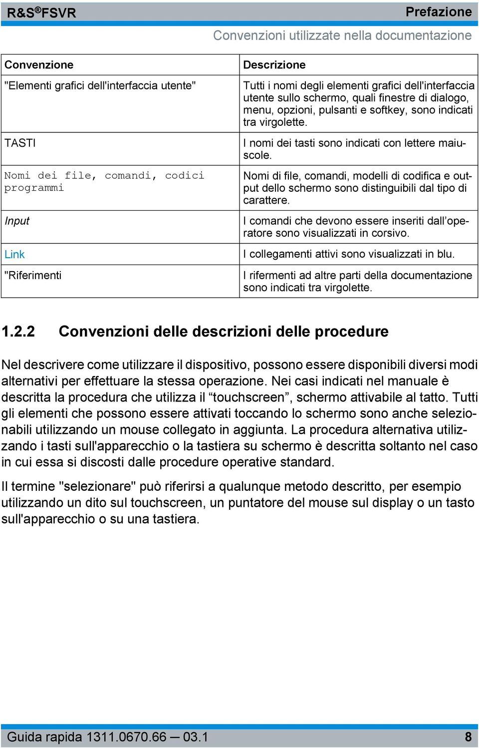 I nomi dei tasti sono indicati con lettere maiuscole. Nomi di file, comandi, modelli di codifica e output dello schermo sono distinguibili dal tipo di carattere.