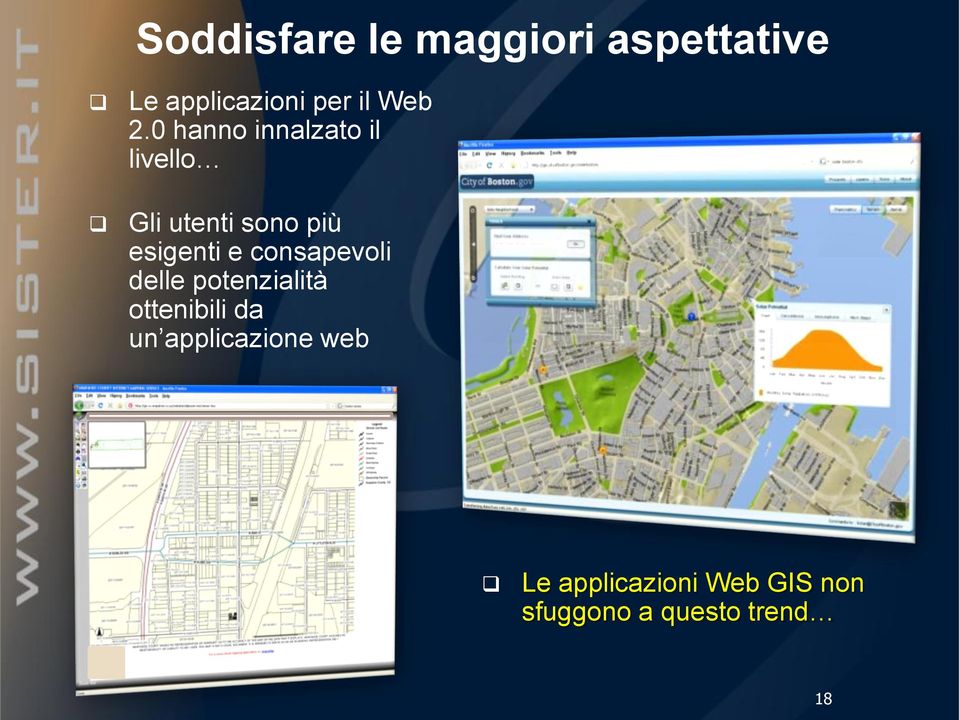 0 hanno innalzato il livello Gli utenti sono più esigenti e