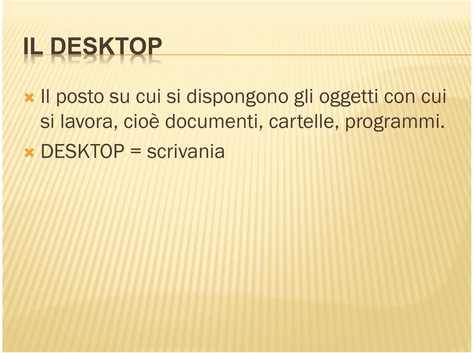 si lavora, cioè documenti,