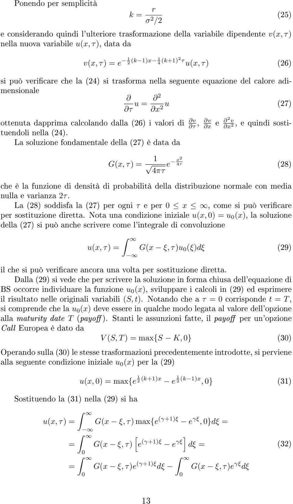 valori di tuendoli nella (24).