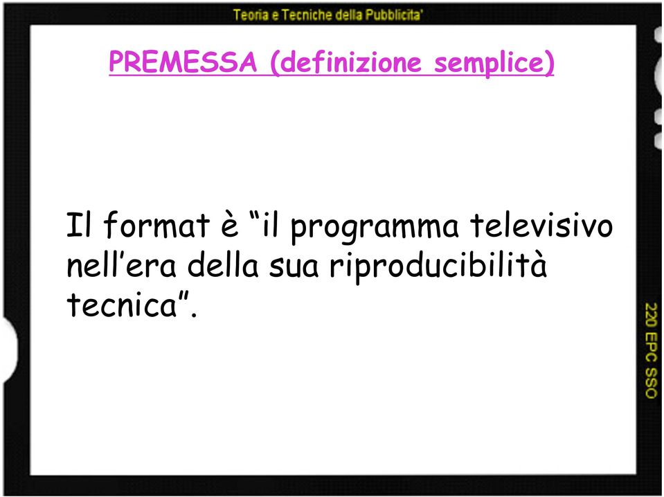 programma televisivo nell