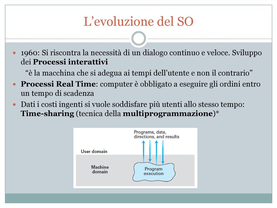 Time: computer è obbligato a eseguire gli ordini entro un tempo di scadenza Dati i costi ingenti si vuole soddisfare