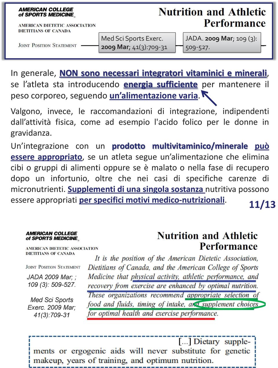 Vagono, invece, e raccomandazioni di integrazione, indipendenti da attività fisica, come ad esempio 'acido foico per e donne in gravidanza.