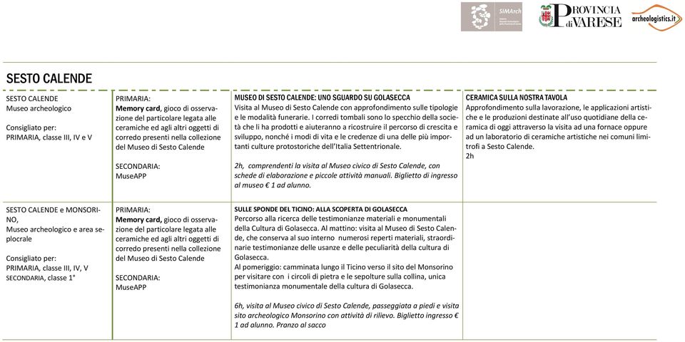 I corredi tombali sono lo specchio della società che li ha prodotti e aiuteranno a ricostruire il percorso di crescita e sviluppo, nonché i modi di vita e le credenze di una delle più importanti