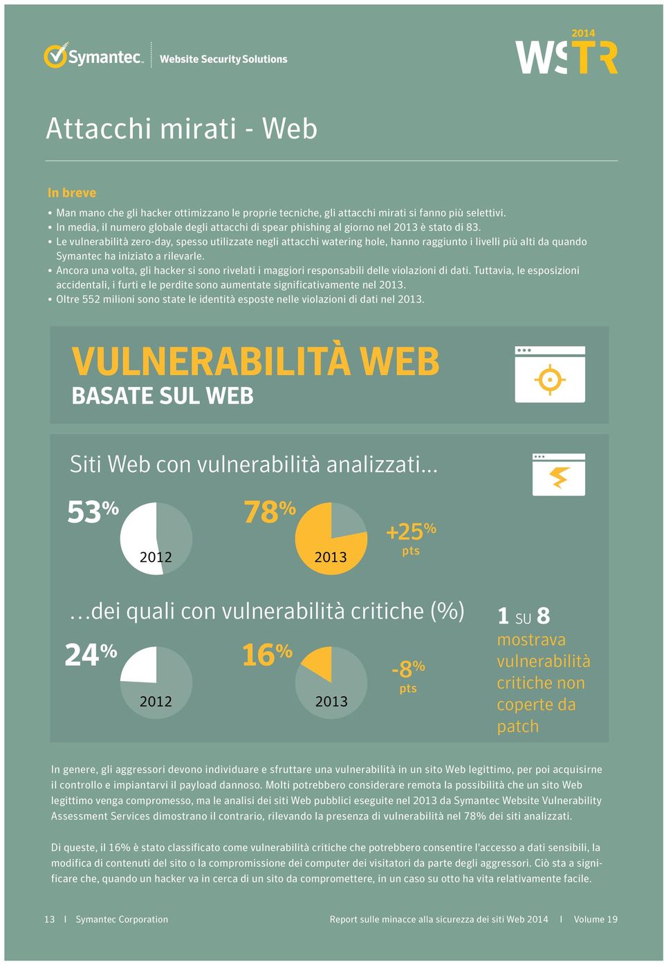 Le vulnerabilità zero-day, spesso utilizzate negli attacchi watering hole, hanno raggiunto i livelli più alti da quando Symantec ha iniziato a rilevarle.