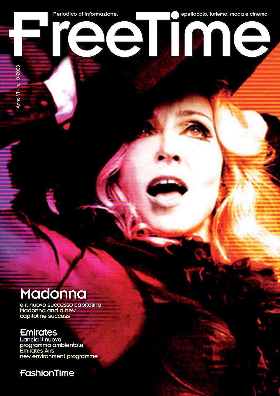 10-2008 Madonna e il nuovo successo capitolino Madonna and a