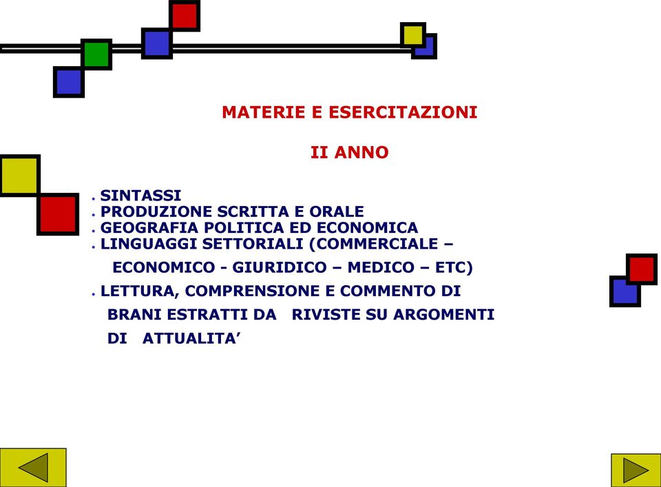 (COMMERCIALE ECONOMICO - GIURIDICO MEDICO ETC) LETTURA,