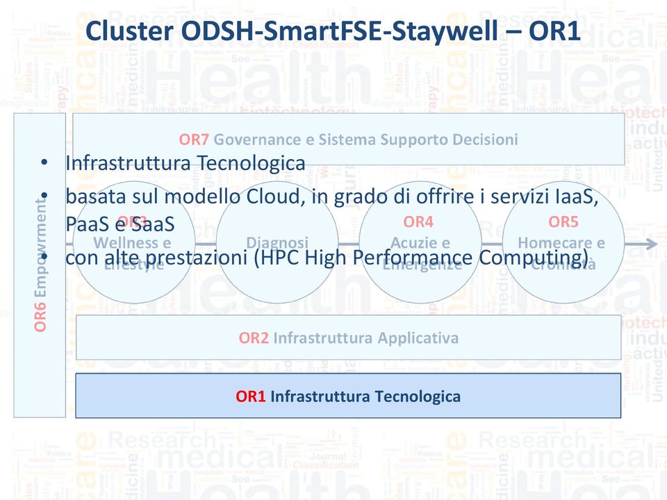 offrire i servizi IaaS, PaaS e SaaS con alte