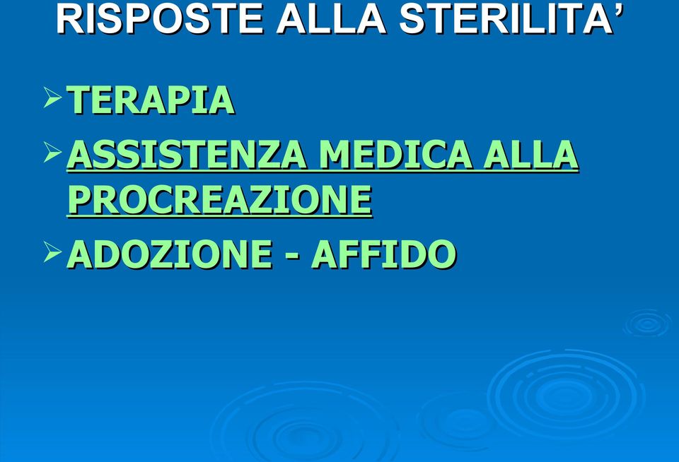 ASSISTENZA MEDICA