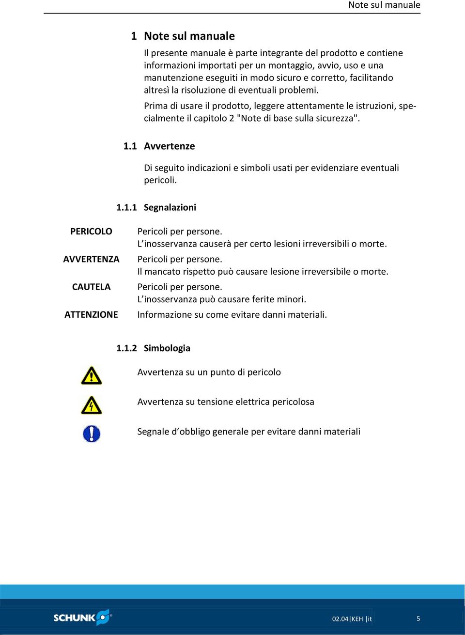 facilitando altresì la risoluzione di eventuali problemi. Prima di usare il prodotto, leggere attentamente le istruzioni, specialmente il capitolo 2 "Note di base sulla sicurezza".