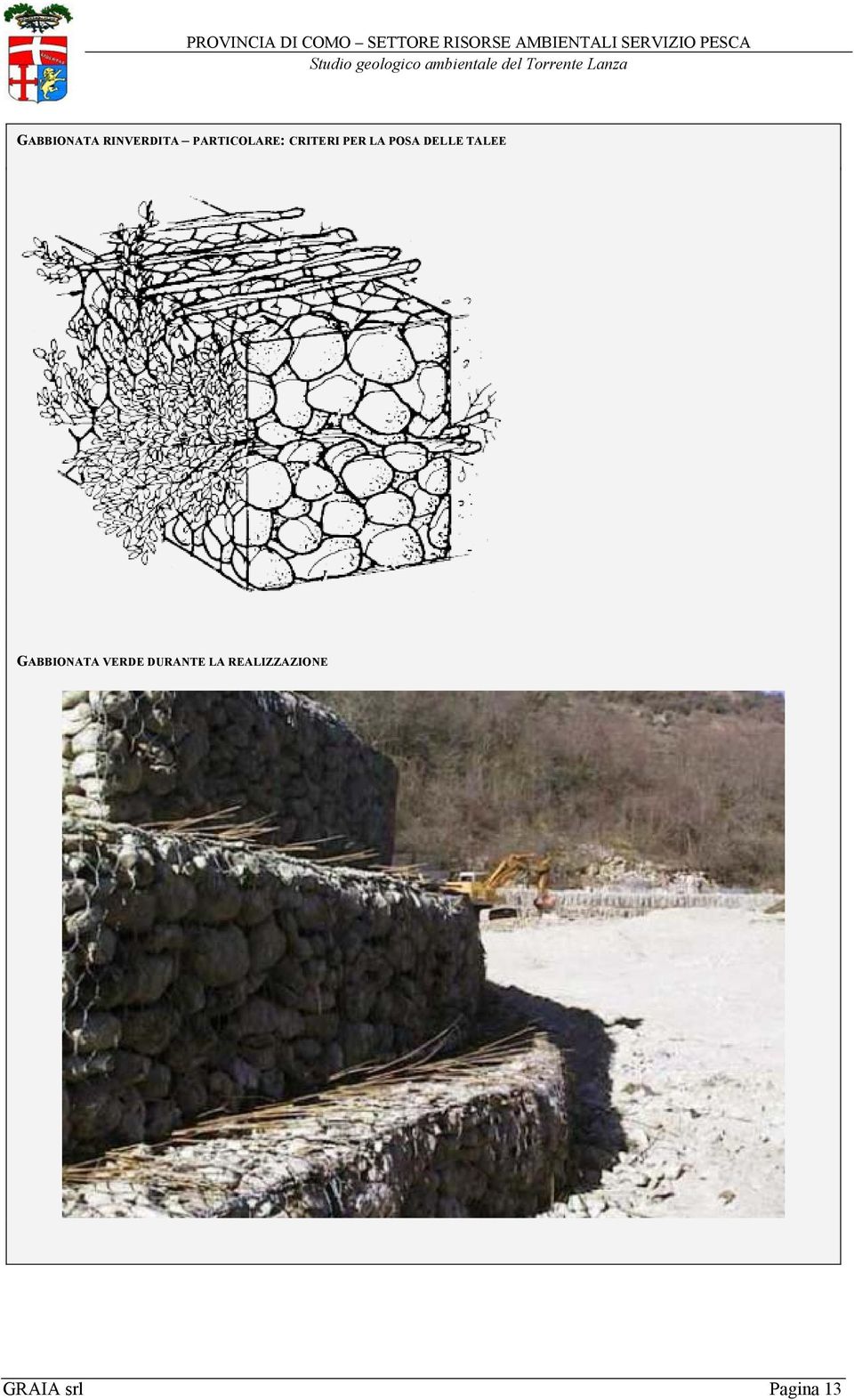 POSA DELLE TALEE GABBIONATA