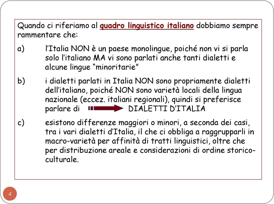 lingua nazionale (eccez.