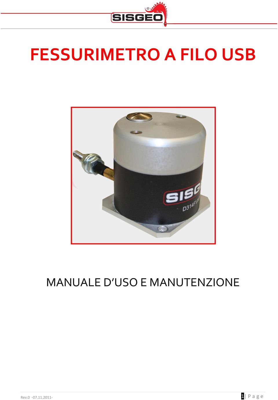 MANUALE D USO E