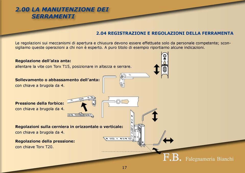 sconsigliamo queste operazioni a chi non è esperto. A puro titolo di esempio riportiamo alcune indicazioni.