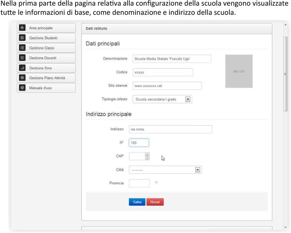 visualizzate tu6e le informazioni di