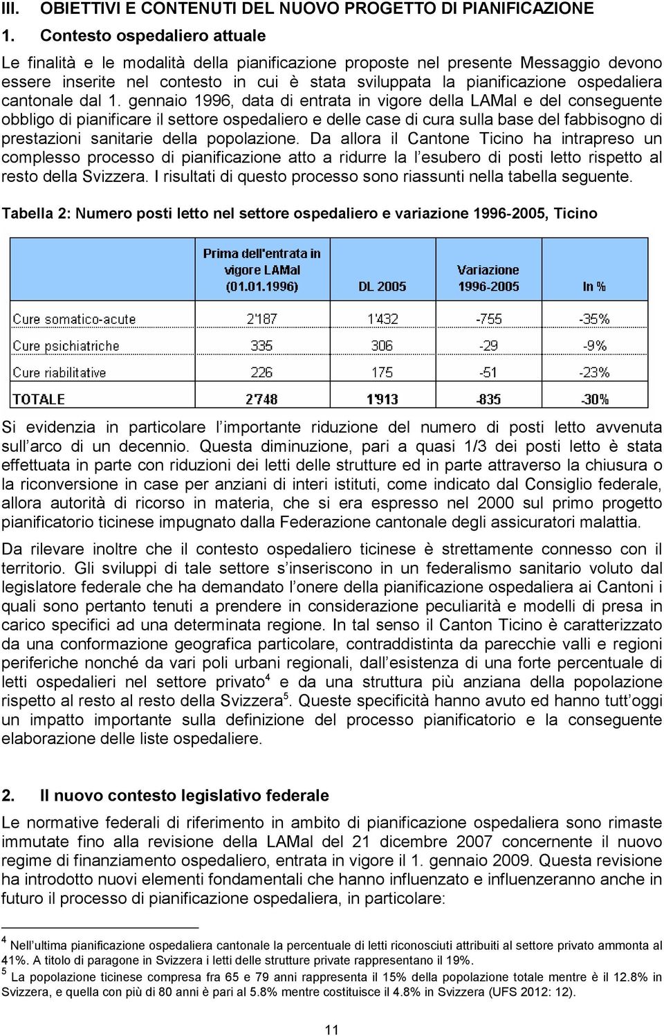 cantonale dal 1.