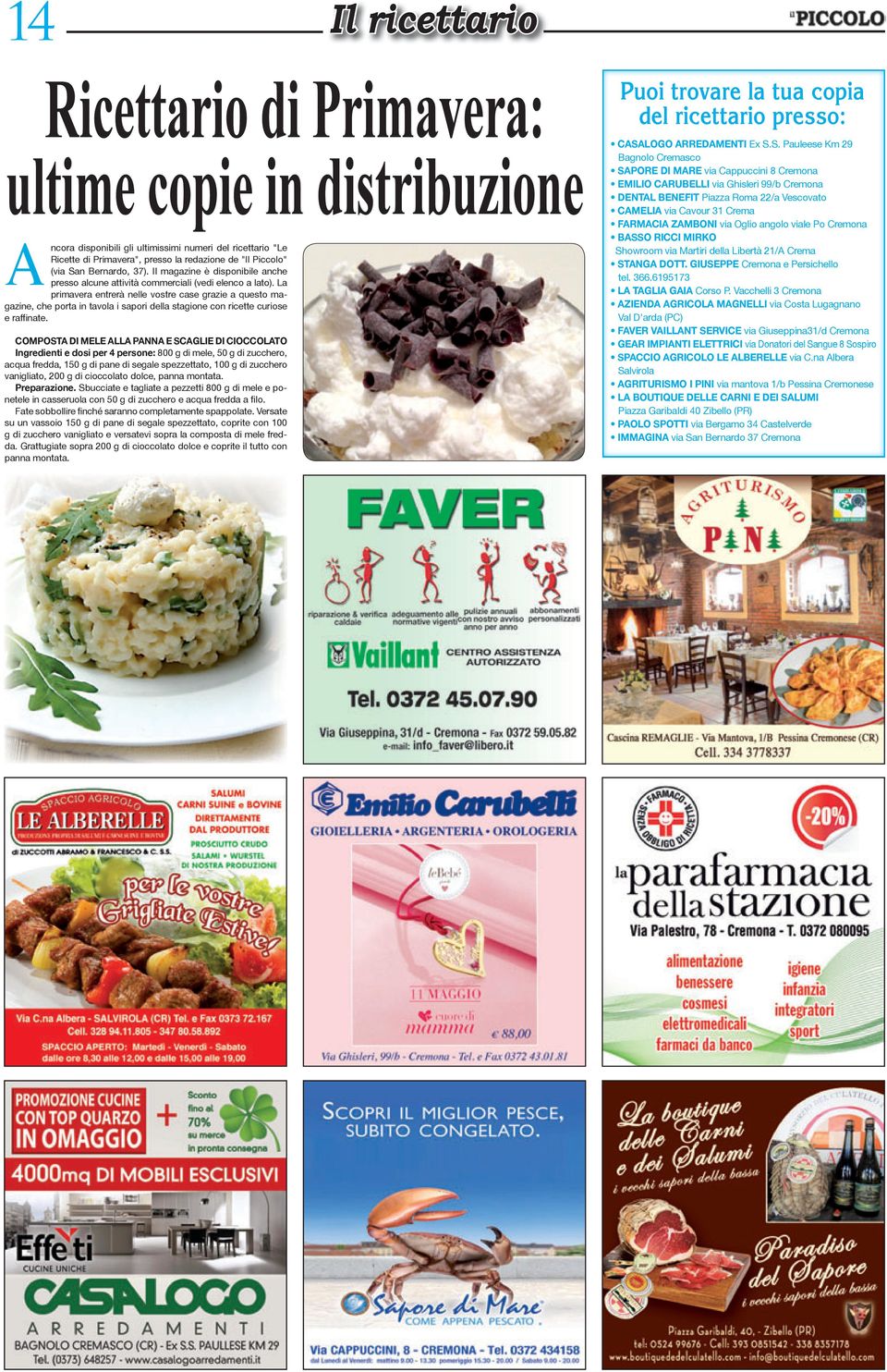 La primavera entrerà nelle vostre case grazie a questo magazine, che porta in tavola i sapori della stagione con ricette curiose e raffinate.