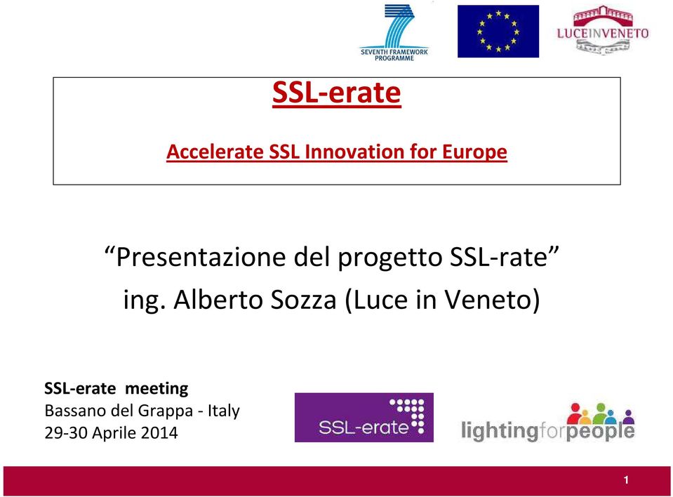 ing. Alberto Sozza (Luce in Veneto) SSL-erate