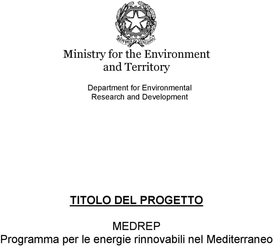 Development TITOLO DEL PROGETTO MEDREP