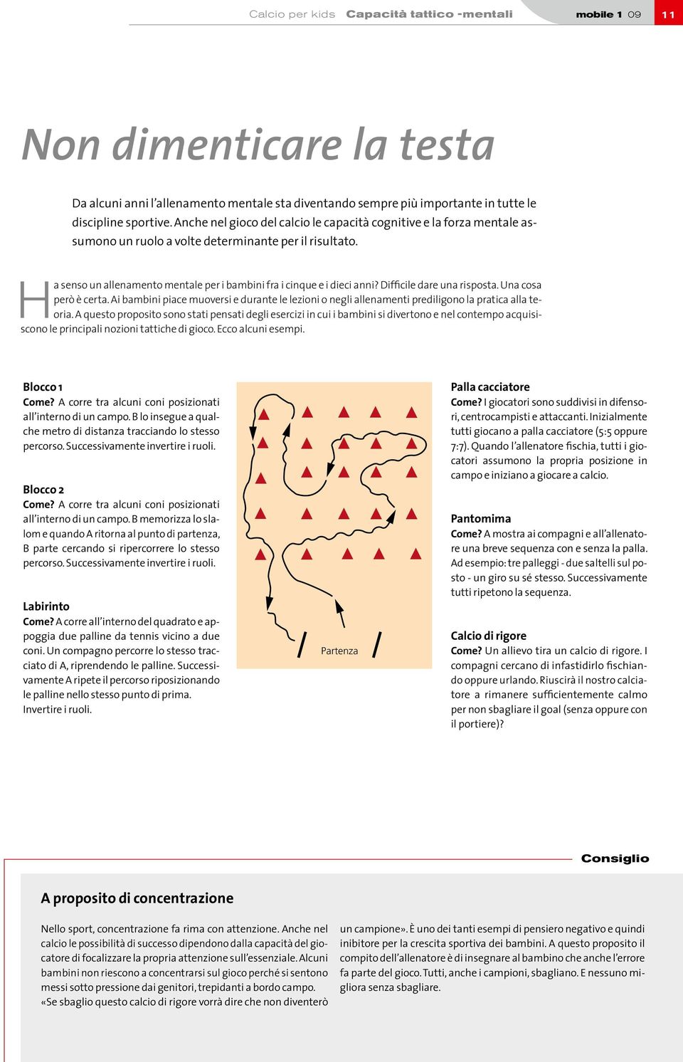 Difficile dare una risposta. Una cosa però è certa. Ai bambini piace muoversi e durante le lezioni o negli allenamenti prediligono la pratica alla teoria.