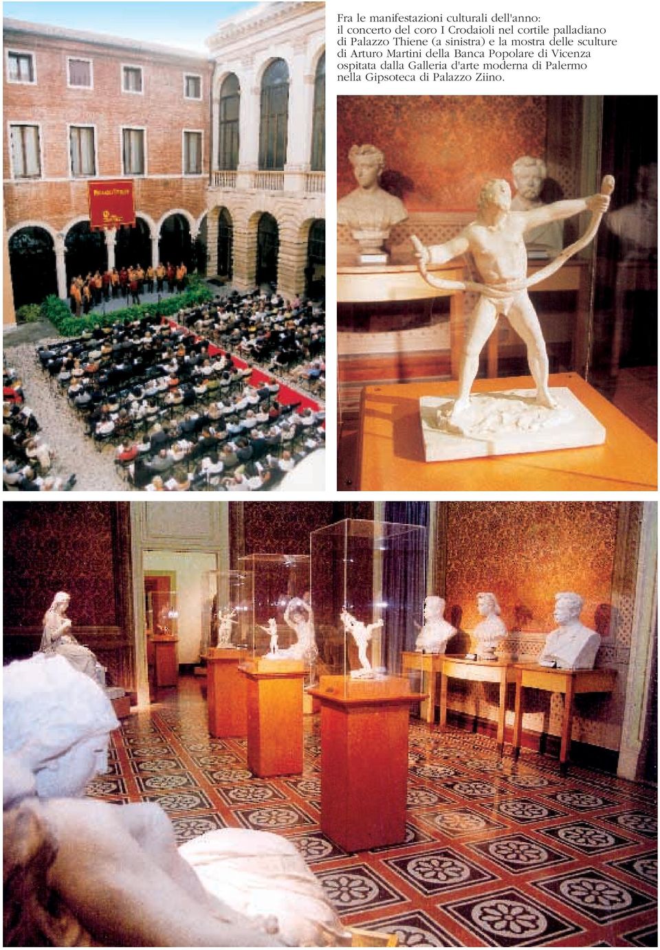 mostra delle sculture di Arturo Martini della Banca Popolare di Vicenza