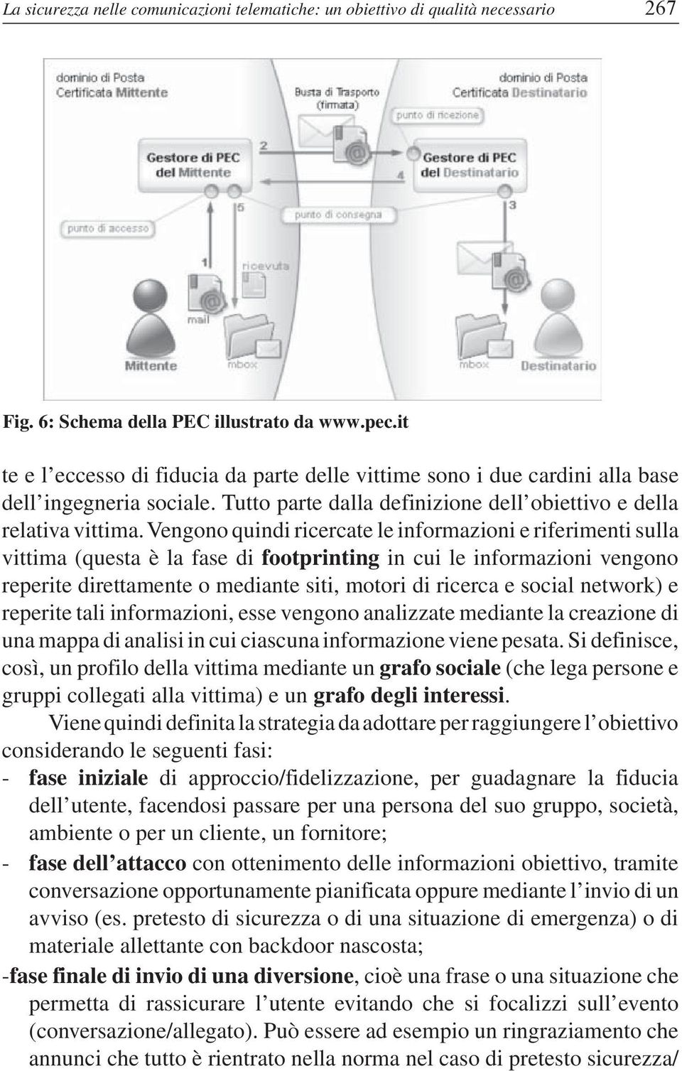 Vengono quindi ricercate le informazioni e riferimenti sulla vittima (questa è la fase di footprinting in cui le informazioni vengono reperite direttamente o mediante siti, motori di ricerca e social