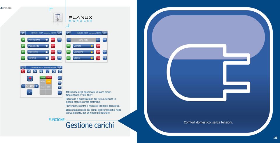 Prevenzione contro il rischio di incidenti domestici.