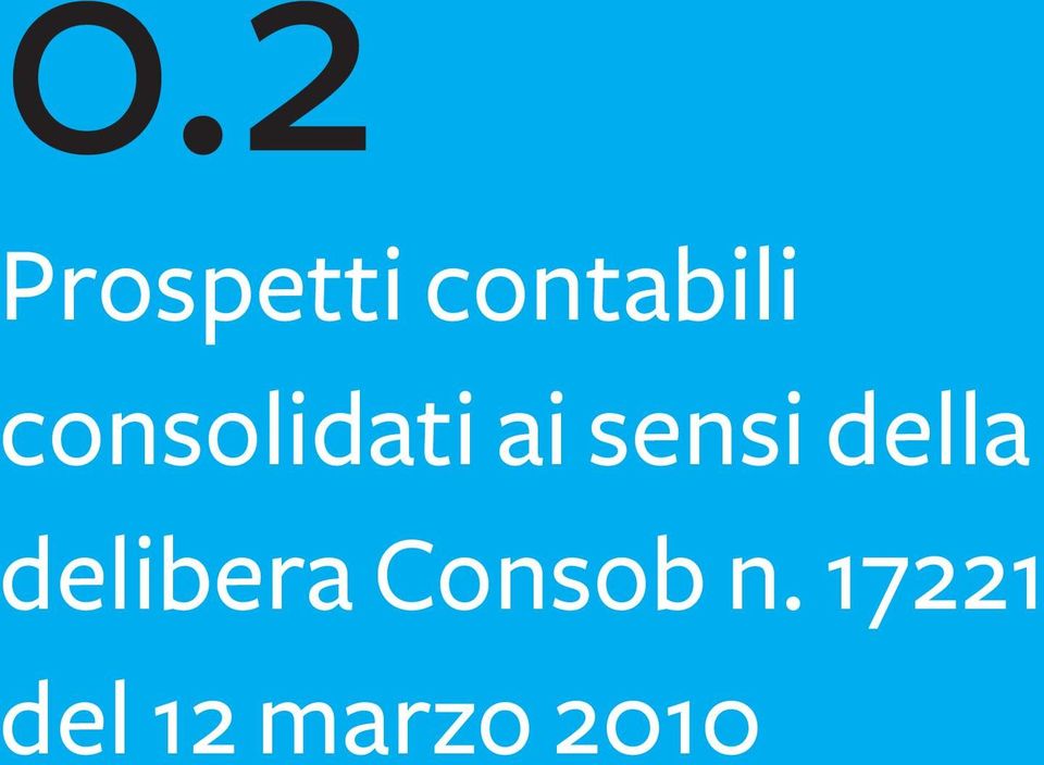 della delibera Consob n.