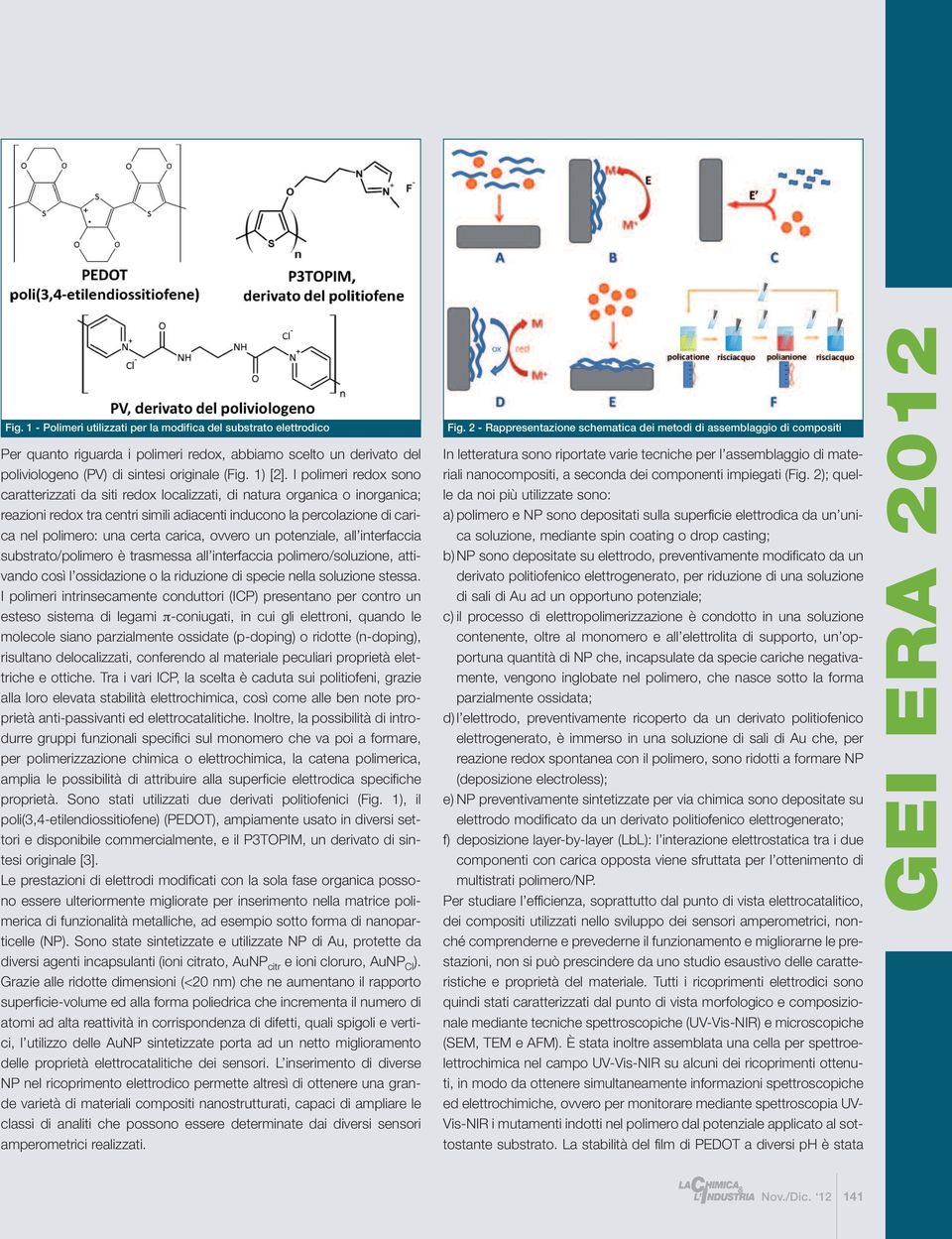 carica, ovvero un potenziale, all interfaccia substrato/polimero è trasmessa all interfaccia polimero/soluzione, attivando così l ossidazione o la riduzione di specie nella soluzione stessa.