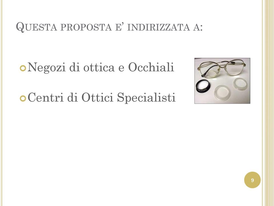 di ottica e Occhiali