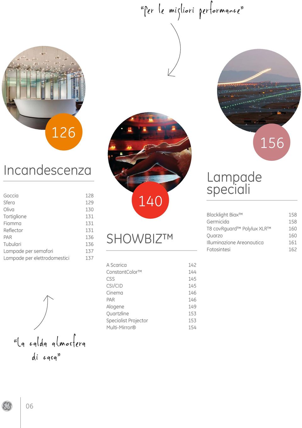 ConstantColor 144 CSS 145 CSI/CI 145 Cinema 146 PAR 146 Alogene 149 Quartzline 153 Specialist Projector 153 Multi-Mirror 154