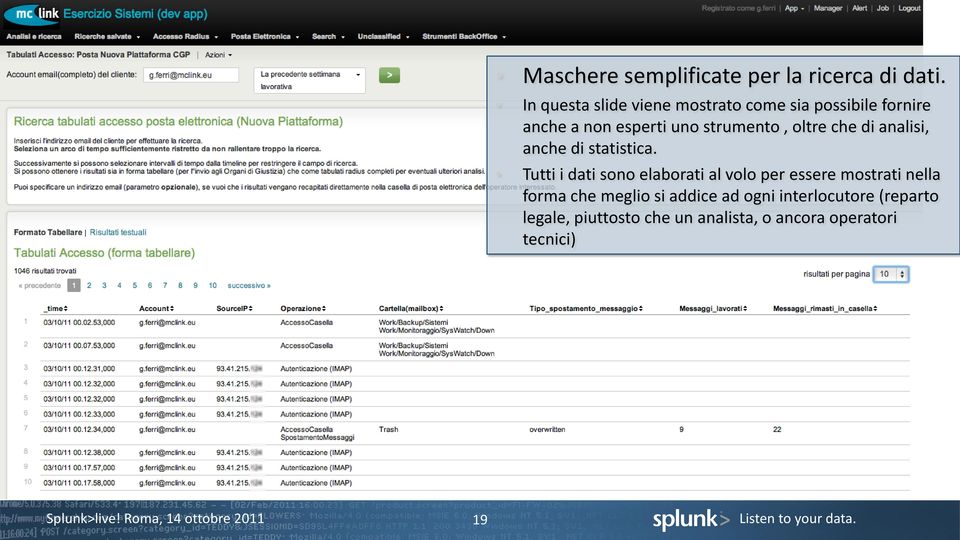 oltre che di analisi, anche di statistica.