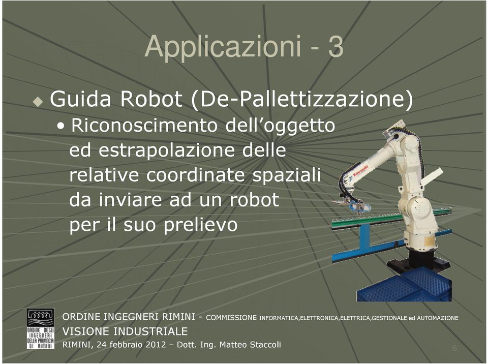 oggetto ed estrapolazione delle relative