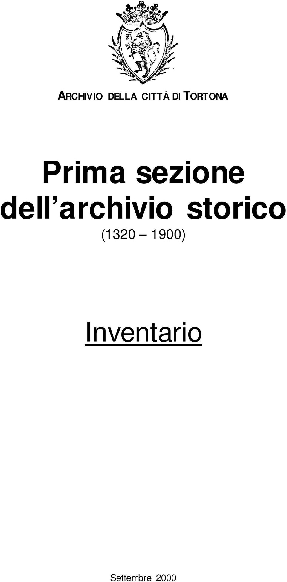 archivio storico (1320