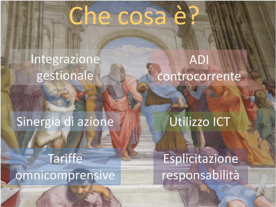 controcorrente Sinergia di azione