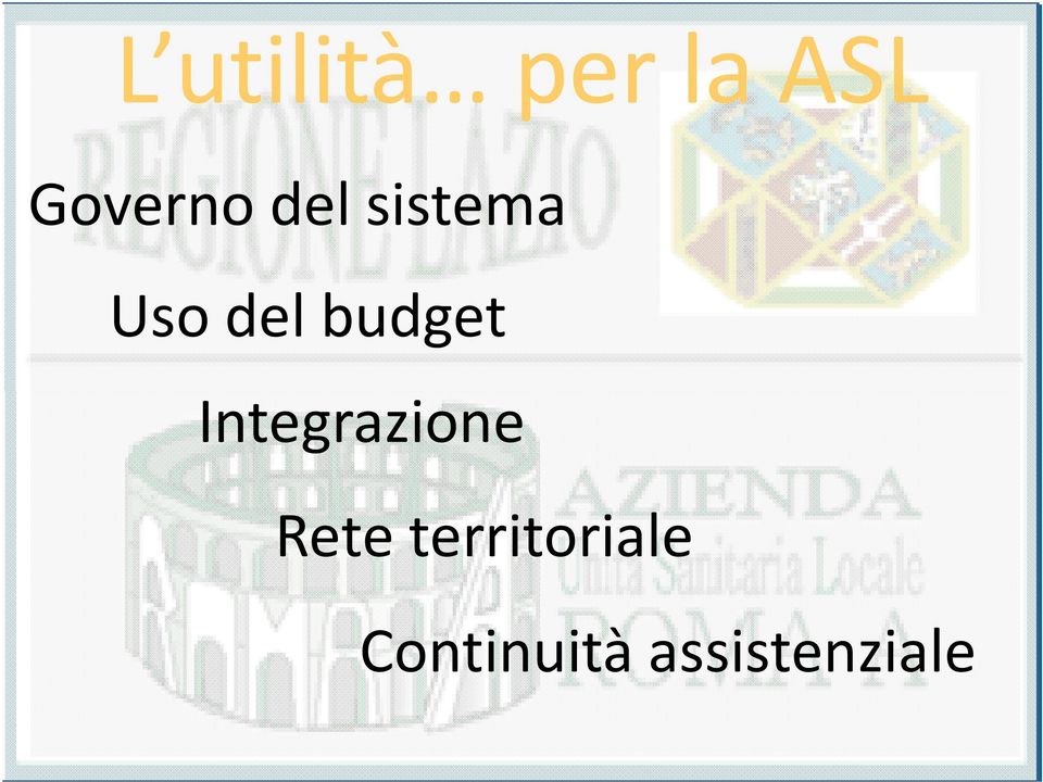 Governo del sistema Uso del