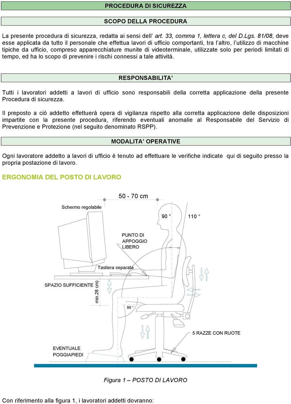 utilizzate solo per periodi limitati di tempo, ed ha lo scopo di prevenire i rischi connessi a tale attività.