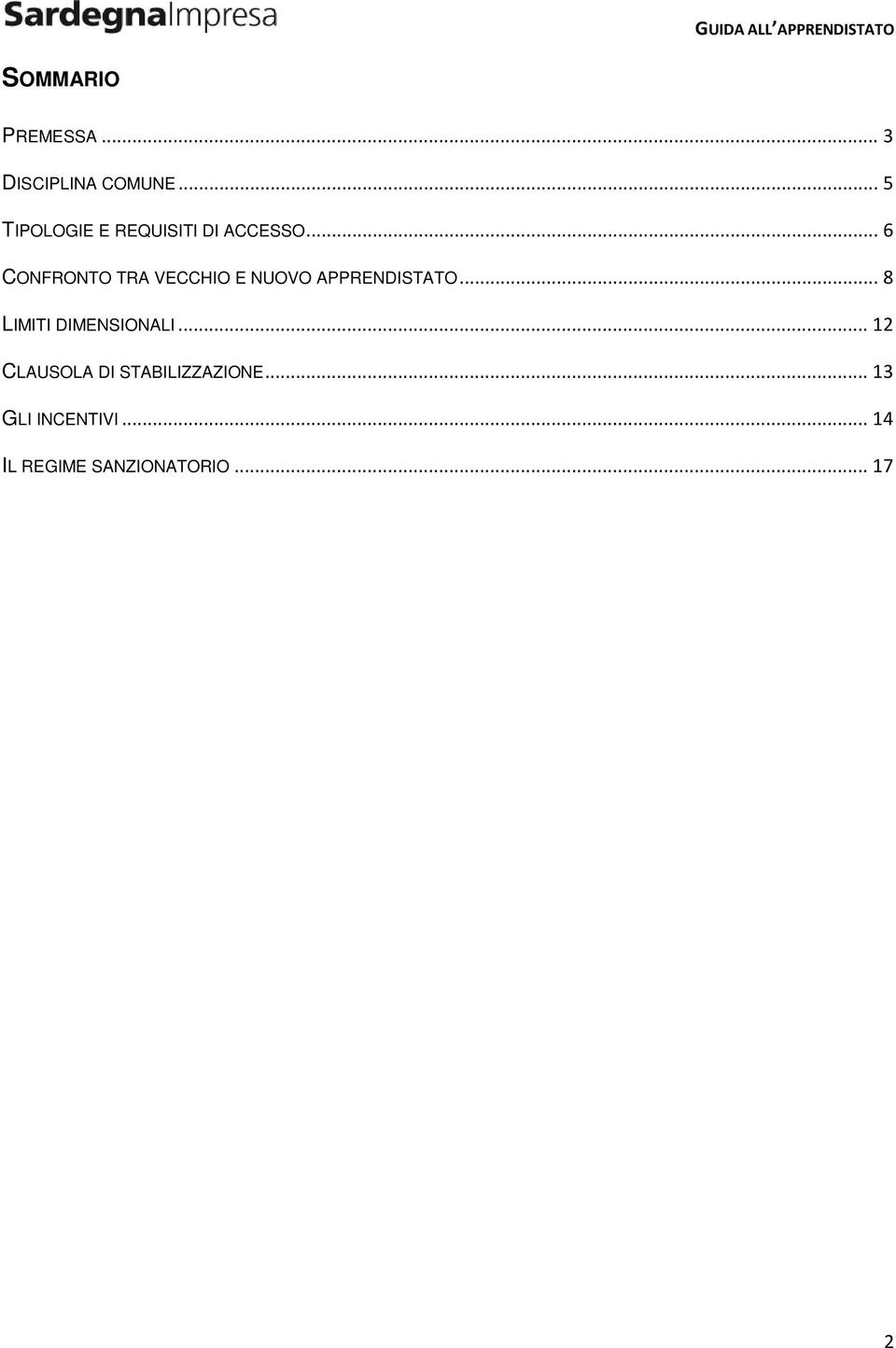 .. 6 CONFRONTO TRA VECCHIO E NUOVO APPRENDISTATO.