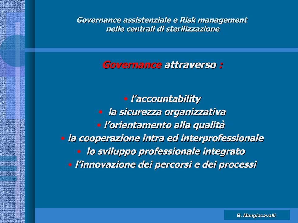 cooperazione intra ed interprofessionale lo sviluppo